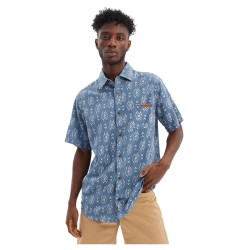 риза,с,къс,ръкав,мъжки,ризи,hydroponic,apache,short,sleeve,shirt,blue,(denim,icat)