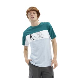 Тениска Hydroponic Na Kunai short sleeve T-shirt - Green (Teal Green / White /) тениска,мъжки,тениски,дамски,тениски,hydroponic,na,kunai,short,sleeve,t,shirt,green,(teal,green,white,)
