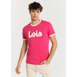 тениска,мъжки,тениски,lois,jeans,density,short,sleeve,t,shirt,pink