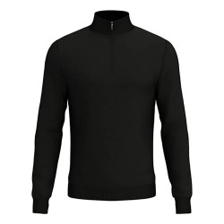 блуза,мъжки,пуловери,callaway,windstopper,1,4,zip,sweater,black,(black,ink)