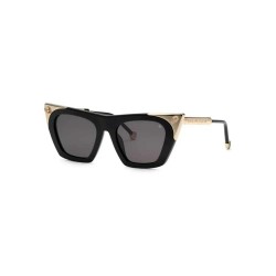 слънчеви,очила,слънчеви,очила,philipp,plein,spp134s,woman,sunglasses,shiny,black,(black)