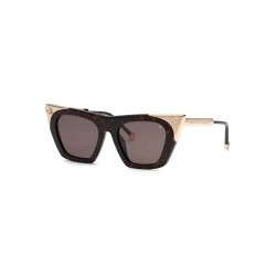 слънчеви,очила,слънчеви,очила,philipp,plein,spp134s,woman,sunglasses,black,golden,(shiny,dark,havana)