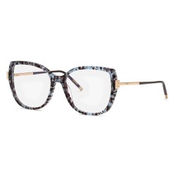 очила,chopard,vch360m,woman,glasses,blue,black,(shiny,havana+azure)