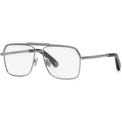 очила,philipp,plein,vpp085m,glasses,total,shiny,ruthenium,w,matt,sandblasted,(silver)