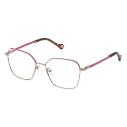 очила,yalea,vya135,woman,glasses,sh.red,gold,w,coloured,parts,530h60,(red)