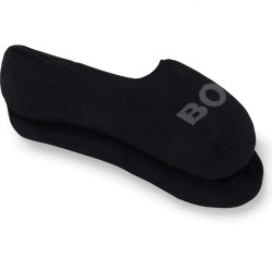 Чорапи BOSS Uni Logo 10260228 socks 2 pairs - Black (Black) чорапи,мъжки,чорапи,boss,uni,logo,10260228,socks,2,pairs,black,(black)