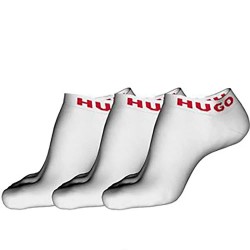 чорапи,мъжки,чорапи,hugo,as,uni,10260248,socks,3,pairs,white,(white)