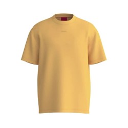 тениска,мъжки,тениски,hugo,dapolino,10248326,01,short,sleeve,t,shirt,gold,(yellow)
