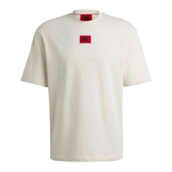 тениска,мъжки,тениски,hugo,drambok,rb,10257318,short,sleeve,t,shirt,beige