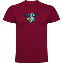 тениска,мъжки,тениски,kruskis,enjoy,short,sleeve,t,shirt,dark,red,(red)