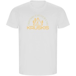 тениска,мъжки,тениски,kruskis,everything,is,better,eco,short,sleeve,t,shirt,white