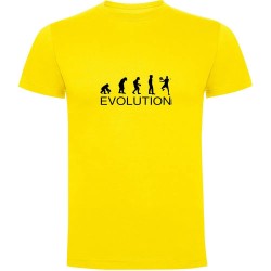 тениска,мъжки,тениски,kruskis,evolution,padel,short,sleeve,t,shirt,yellow