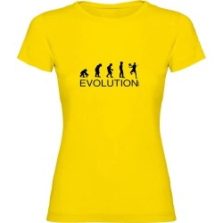 тениска,дамски,тениски,kruskis,evolution,padel,short,sleeve,t,shirt,yellow