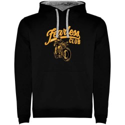 суичър,мъжки,пуловери,kruskis,fearless,club,bicolor,hoodie,black,grey,(black)