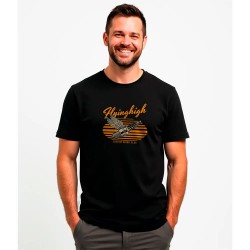тениска,мъжки,тениски,kruskis,fliyinghigh,short,sleeve,t,shirt,black,(black)