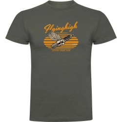тениска,мъжки,тениски,kruskis,fliyinghigh,short,sleeve,t,shirt,dark,army,green,(green)