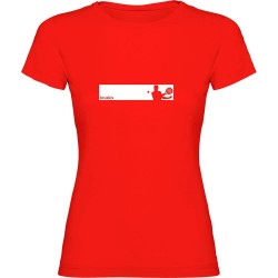 тениска,дамски,тениски,kruskis,frame,padel,short,sleeve,t,shirt,red
