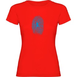 тениска,дамски,тениски,kruskis,padel,fingerprint,short,sleeve,t,shirt,red