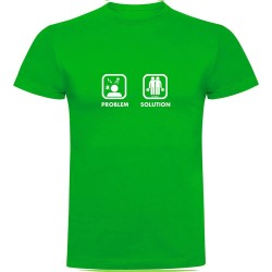 тениска,мъжки,тениски,kruskis,problem,solution,padel,short,sleeve,t,shirt,green