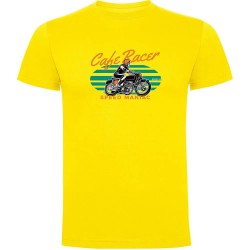 тениска,мъжки,тениски,kruskis,racer,maniac,short,sleeve,t,shirt,yellow