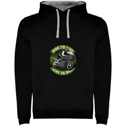 суичър,мъжки,пуловери,kruskis,ride,to,live,bicolor,hoodie,black,grey,(black)