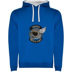 суичър,мъжки,пуловери,kruskis,safety,first,bicolor,hoodie,royal,blue,white,(blue)