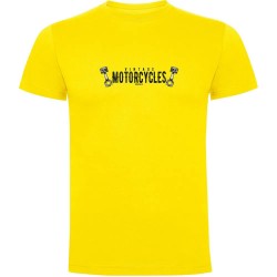 Тениска Kruskis Vintage Motorcycles short sleeve T-shirt - Yellow (Yellow) тениска,мъжки,тениски,kruskis,vintage,motorcycles,short,sleeve,t,shirt,yellow,(yellow)