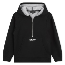 Блуза DKNY D60181 sweatshirt - Black (Black) блуза,детски,блузи,dkny,d60181,sweatshirt,black,(black)