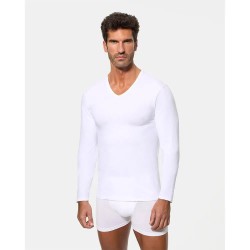 мъжко,бельо,abanderado,long,sleeve,base,layer,white