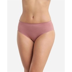 дамско,бельо,дамски,бикини,и,танкини,dim,paris,body,touch,easy,high,waist,panties,2,units,pink,(bordeaux,pink)
