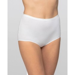 дамско,бельо,дамски,бикини,и,танкини,playtex,maxi,organic,cotton,high,waist,panties,2,units,white,(white)
