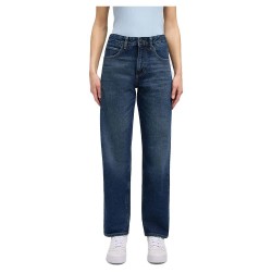 дънки,дамски,панталони,lee,rider,classic,jeans,hyper,dark,(blue)