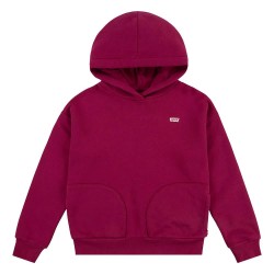 суичър,детски,блузи,levi´s,®,batwing,chest,hit,hoodie,red,(classic,red,plum)