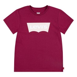 тениска,мъжки,тениски,дамски,тениски,levi´s,®,batwing,short,sleeve,t,shirt,red,(classic,red,plum)