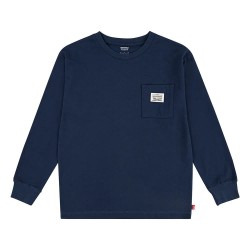 Тениска Levi´s ® Pocket long sleeve T-shirt - Blue (Dress Blues) тениска,мъжки,тениски,дамски,тениски,levi´s,®,pocket,long,sleeve,t,shirt,blue,(dress,blues)