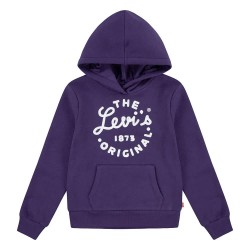 Суичър Levi´s ® Pullover hoodie - Purple (Grape Levis) суичър,детски,блузи,levi´s,®,pullover,hoodie,purple,(grape,levis)