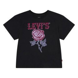 Тениска Levi´s ® Western Roses short sleeve T-shirt - Black (Jet Black) тениска,мъжки,тениски,дамски,тениски,levi´s,®,western,roses,short,sleeve,t,shirt,black,(jet,black)