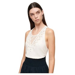 тениска,дамски,тениски,superdry,lace,sleeveless,t,shirt,off,white,(white)
