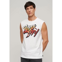 тениска,мъжки,тениски,superdry,photographic,logo,sleeveless,t,shirt,optic,(white)