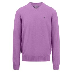 блуза,мъжки,пуловери,fynch,hatton,1413211,v,neck,sweater,dusty,lavender,(purple)