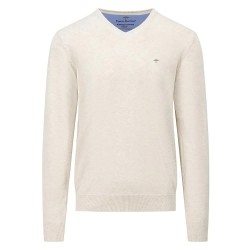 блуза,мъжки,пуловери,fynch,hatton,1413211,v,neck,sweater,offwhite,(beige)