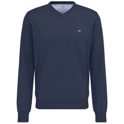 блуза,мъжки,пуловери,fynch,hatton,sfpk211,v,neck,sweater,blue