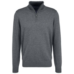 блуза,мъжки,пуловери,fynch,hatton,sfpk215,half,zip,sweater,grey,(steel)