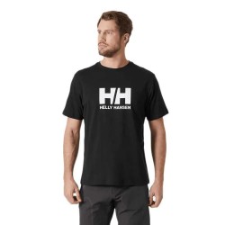 тениска,мъжки,тениски,helly,hansen,logo,2.0,short,sleeve,t,shirt,black