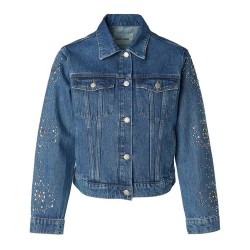 яке,дамски,якета,и,палта,salsa,jeans,flowers,jacket,blue