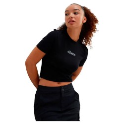 тениска,дамски,тениски,ellesse,sierran,crop,short,sleeve,t,shirt,black,(black)