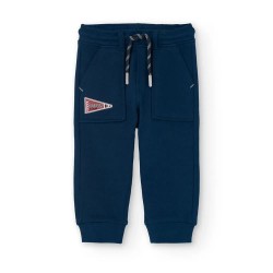 Анцуг Boboli Fleece pants - Blue (Navy) анцуг,мъжки,панталони,дамски,панталони,boboli,fleece,pants,blue,(navy)