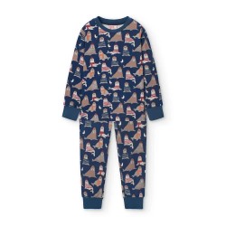 Пижама Boboli Interlock long sleeve pyjama - Multicolor (Print) пижама,детски,пижами,boboli,interlock,long,sleeve,pyjama,multicolor,(print)