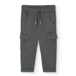 Панталони Boboli Knit pants - Grey (Anthracite) панталони,мъжки,панталони,дамски,панталони,boboli,knit,pants,grey,(anthracite)