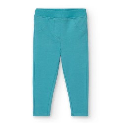Анцуг Boboli Stretch Fleece pants - Blue (Aquarius) анцуг,мъжки,панталони,дамски,панталони,boboli,stretch,fleece,pants,blue,(aquarius)